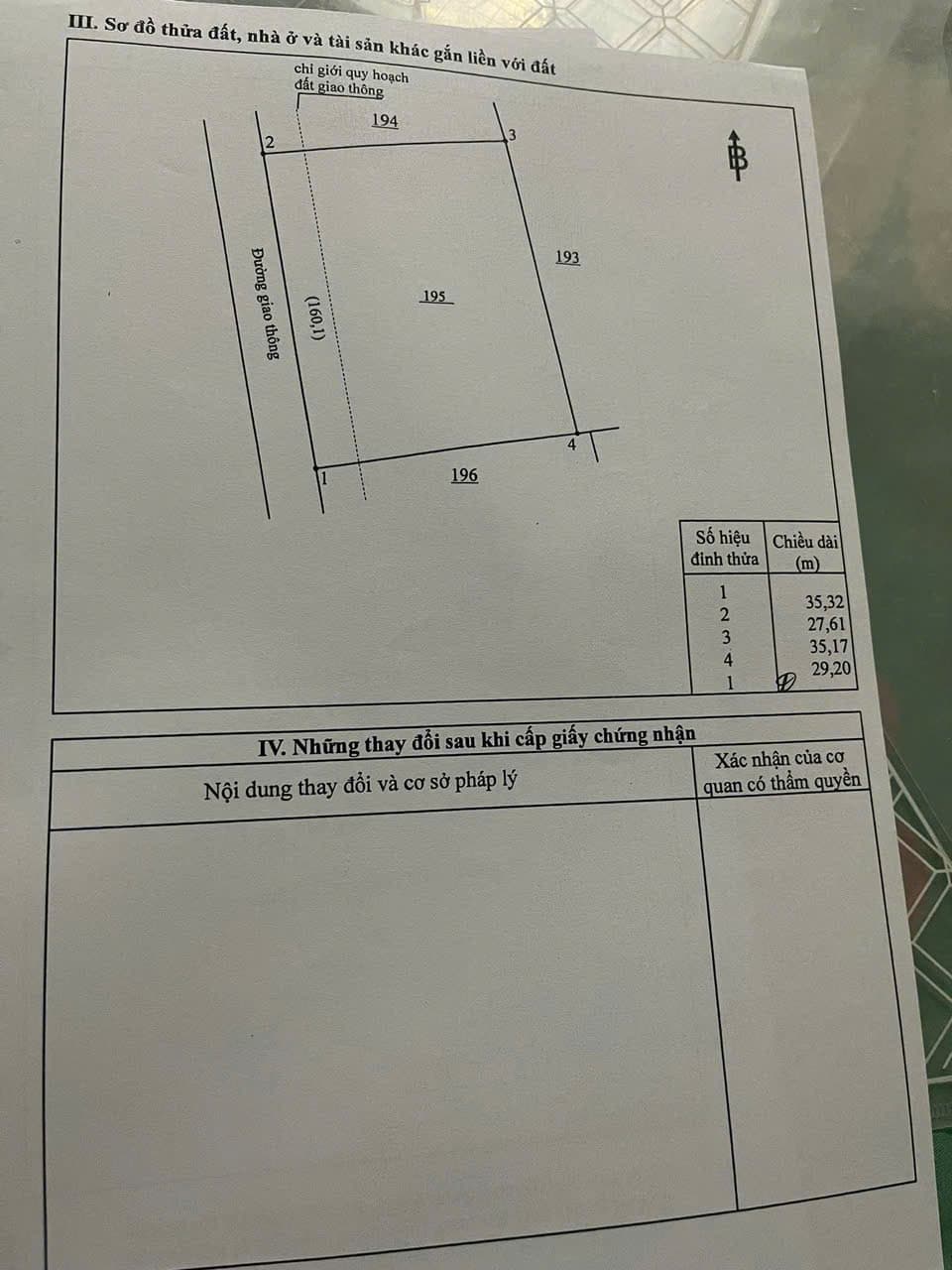 Sơ đồ Bida Thiên Long - Chi tiết phân lô
